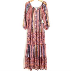 Anthropologie Fig & Flower Maxi Dress - XL